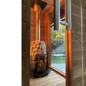 HUUM Thru-Ceiling Chimney Kit Sauna Wood Stove Chimney Set H3100