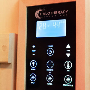 Halotherapy Solutions HaloIR 4000 Four Person Infrared Sauna with Salt Therapy