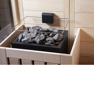 Harvia 220x400 mm (8.6 x 15.7 in) Black SFE-220400