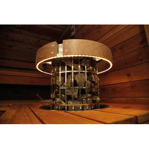 Harvia Safety Railing with LED-Lighting for Cilindro Half Series 11kW Sauna Heater HPCU4L