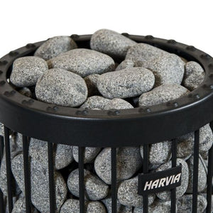 Harvia 5-10cm 33lbs Rounded Olivine Sauna Heater Stones R-991