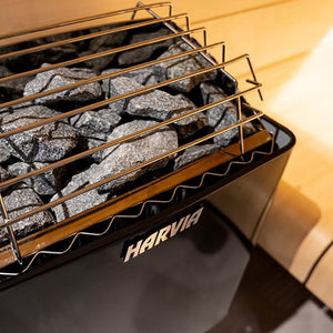 Harvia 8kW Black KIP80W KIP Series Sauna Heater JH80W2401MI