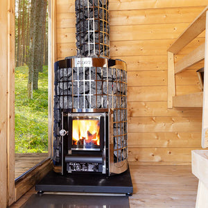Harvia Cilindro 16 Cilindro Series 16kW Wood-Burning Sauna Stove WKPC16S