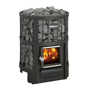 Harvia Legend 150 SS Pkg 16kW Wood-Burning Sauna Stove Package LGND-PKG-SS