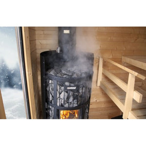 Harvia Legend 240 GreenFlame 15.9-kW Wood Sauna Stove WKLE20GM
