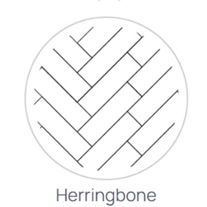 Avora Bath Herringbone Tile White Acrylic Alcove Shower System with Black Grout Lines 60"W x 36"D 6036LTAV6036HESWBSW