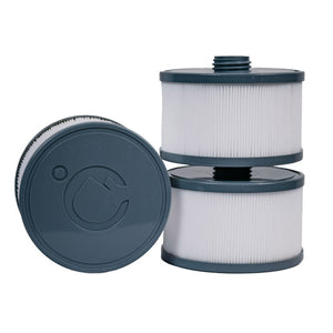 Icetubs Water Purification Filter, 6" x 5", 6-Pack 130155