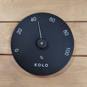 KOLO Round Black Hygrometer 29024