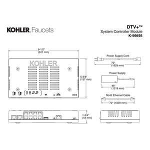 Kohler K-99695 DTV+ System Control Module