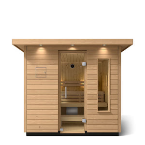 Kohler C2 Outdoor Sauna Kit, Douglas Fir, Up to 6 People
