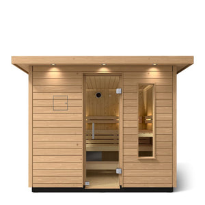 Kohler C2 Outdoor Sauna Kit, Douglas Fir, Up to 6 People