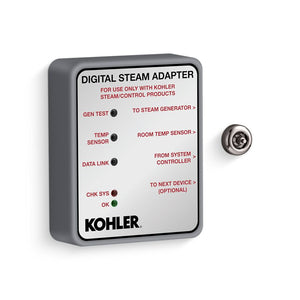 Kohler K-32311 Invigoration Series Digital Steam Adapter