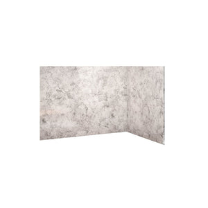 Avora Bath Limestone Acrylic Alcove Shower System 60"W x 30"D x 96"H 6030LTAV6036LSWS