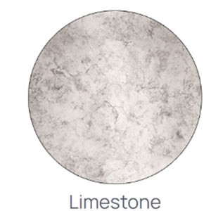 Avora Bath Subway Tile LimeStone Acrylic Alcove Shower System 60"W x 30"D x 96"H 6030CAV6036LSSWS