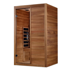 Maxxus S-Line Yoga 2-Person Full Spectrum Near Zero EMF (Under 3MG) FAR Infrared Sauna (Canadian Hemlock) MX-S206-01-FS-PC