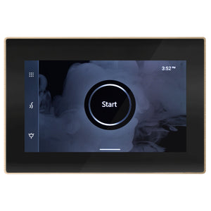 Mr. Steam Steam Shower Control and Aroma Glass SteamHead ISTEAMX