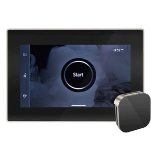 Mr. Steam Steam Shower Control and Aroma Glass SteamHead ISTEAMX