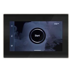 Mr. Steam Steam Shower Control and Aroma Glass SteamHead ISTEAMX