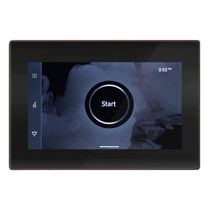 Mr. Steam Steam Shower Control and Aroma Glass SteamHead ISTEAMX