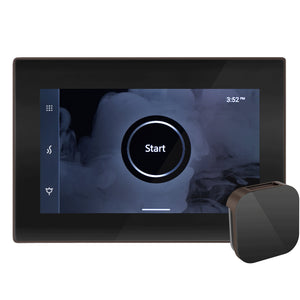 Mr. Steam Steam Shower Control and Aroma Glass SteamHead ISTEAMX