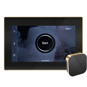 Mr. Steam Steam Shower Control and Aroma Glass SteamHead ISTEAMX