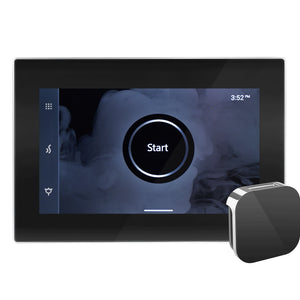 Mr. Steam Steam Shower Control and Aroma Glass SteamHead ISTEAMX