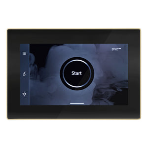 Mr. Steam Steam Shower Control and Aroma Glass SteamHead ISTEAMX