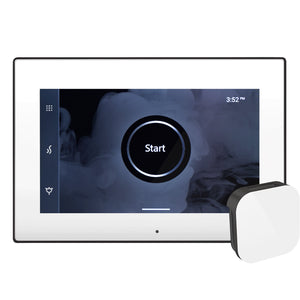 Mr. Steam Steam Shower Control and Aroma Glass SteamHead ISTEAMX