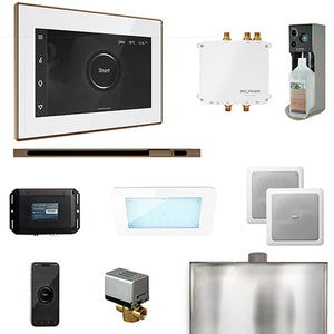 Mr.Steam Bliss Linear Control Package with iSteamX and Linear Steam Head BLS