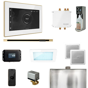Mr.Steam Bliss Linear Control Package with iSteamX and Linear Steam Head BLS