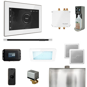 Mr.Steam Bliss Linear Control Package with iSteamX and Linear Steam Head BLS