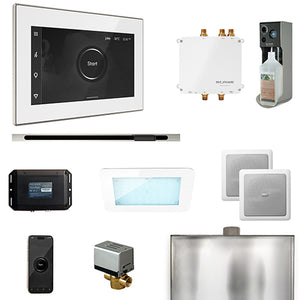 Mr.Steam Bliss Linear Control Package with iSteamX and Linear Steam Head BLS