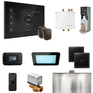 Mr.Steam Bliss Max Steam Shower Control Package with AromaGlass Steam Head BLS