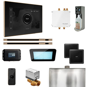 Mr.Steam Bliss Max Linear Control Pkg Bliss Steam Shower Control Package with iSteamX Control and Linear SteamHeads