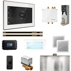 Mr.Steam Bliss Max Linear Control Pkg Bliss Steam Shower Control Package with iSteamX Control and Linear SteamHeads