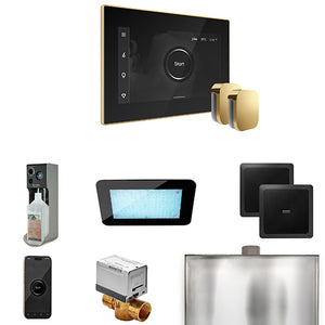 Mr.Steam XDream Max Steam Shower Control Package with AromaGlass Steam Head XDRM1
