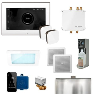 Mr.Steam Bliss Max Steam Shower Control Package with AromaGlass Steam Head BLS