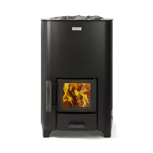 Narvi 16kW NC 16 Black Wood-Burning Sauna Stove 102312