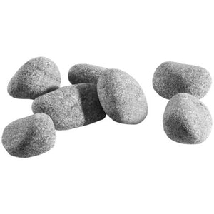 Narvi Rounded Olivine Sauna Stones, 10–15 cm, 44 lbs 128965