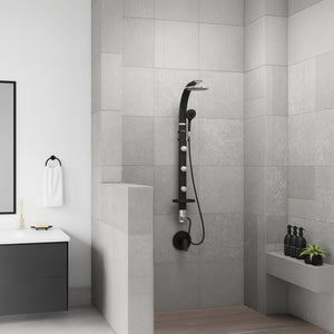 PULSE ShowerSpas Aluminum Shower System - Bonzai Shower System 1017