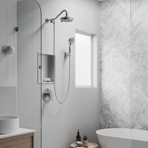 PULSE ShowerSpas Chrome Shower System - Oasis Shower System 1053