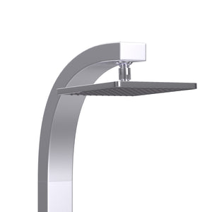 PULSE ShowerSpas Silver ABS Shower System - Splash Shower System 1020-S