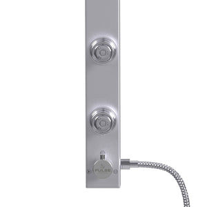 PULSE ShowerSpas Silver ABS Shower System - Splash Shower System 1020-S
