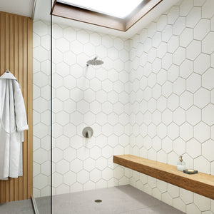 PULSE ShowerSpas Stainless Steel Shower Head - Island Falls 250mm 2001-250