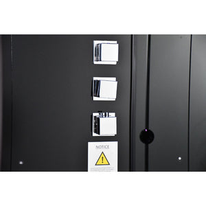 Platinum Steam Shower DZ972F8-3 Black
