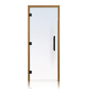 Prosaunas 36x81 Clear ADA Glass with Thermo-Aspen Frame Sauna Door
