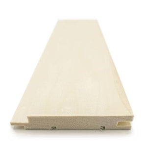 Prosaunas Aspen 1x4 T&G STS4 Profile Nickel-Gap Sauna Wood Cladding WOOD659