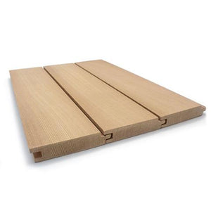 Prosaunas Cedar 1x4 VG T&G Nickel-Gap Sauna Wood Cladding WOOD634