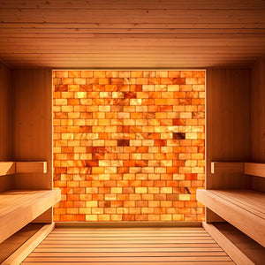 Prosaunas Customizable Himalayan Salt Sauna Wall Kit