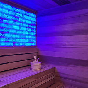 Prosaunas Customizable Large Himalayan Sauna Salt Feature Light Kit